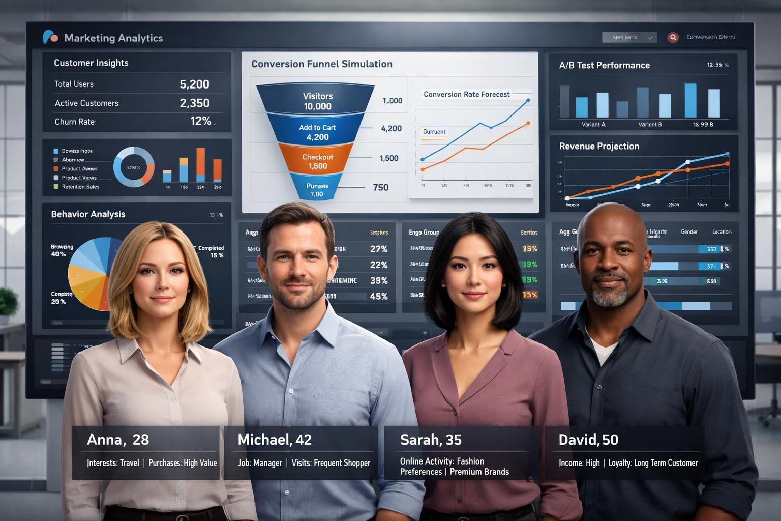 erfahren sie, wie digital twins im marketing eingesetzt werden, um kunden-zwillinge zu erstellen und conversion-simulationen durchzuführen, um marketingstrategien zu optimieren.