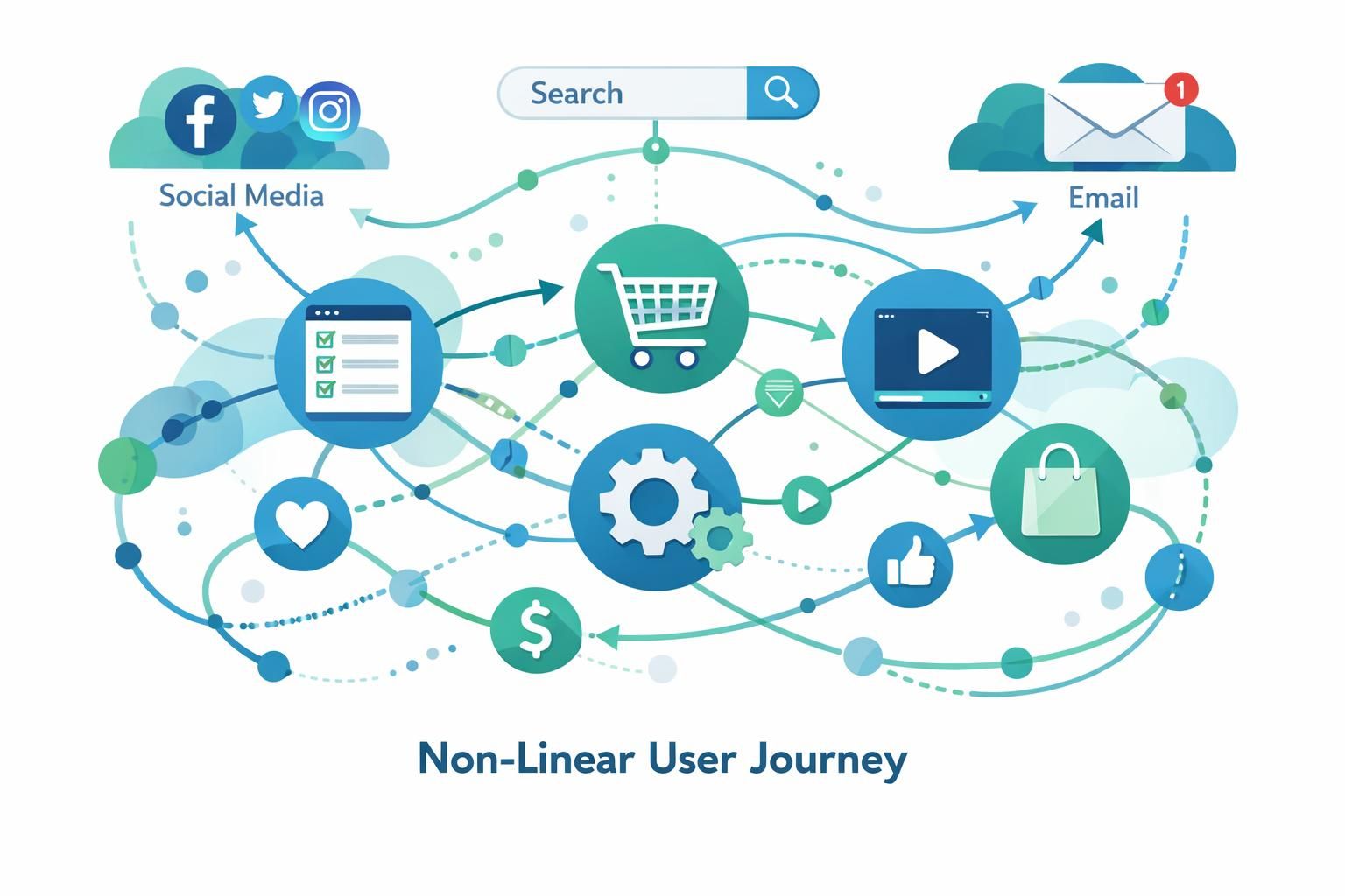 entdecken sie, wie sie nicht-lineare user journeys effektiv strukturieren und multi-entry-conversions erfolgreich gestalten können, um die nutzererfahrung und conversion-raten zu optimieren.