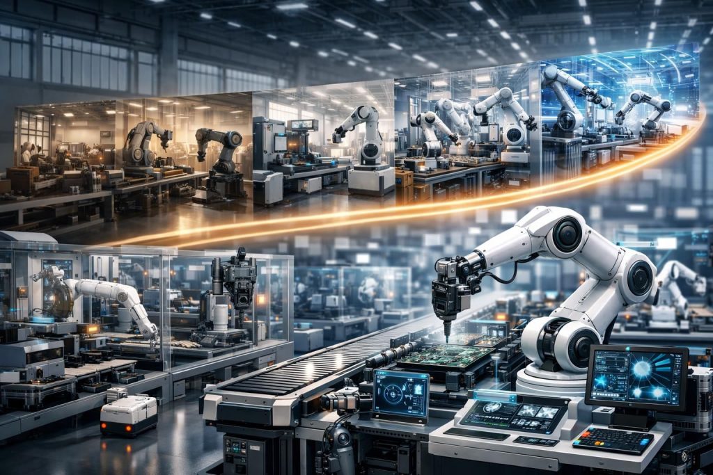 verbesserung und anpassung automatisierter systeme im laufe der zeit für maximale effizienz und leistung.