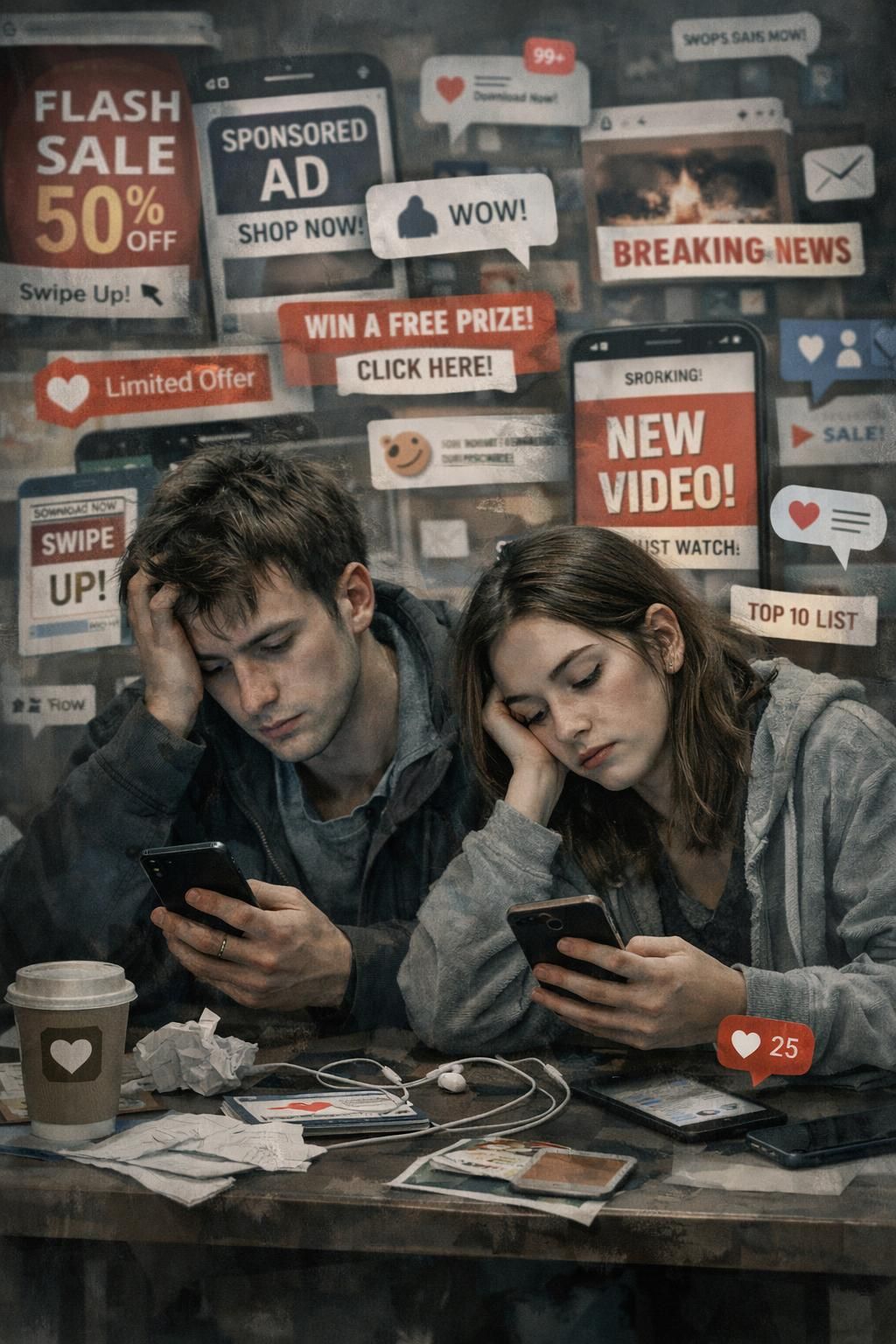 entdecken sie strategien gegen social-media-fatigue und erfahren sie, wie sie aufmerksamkeit gewinnen können, ohne inhalte zu überproduzieren.