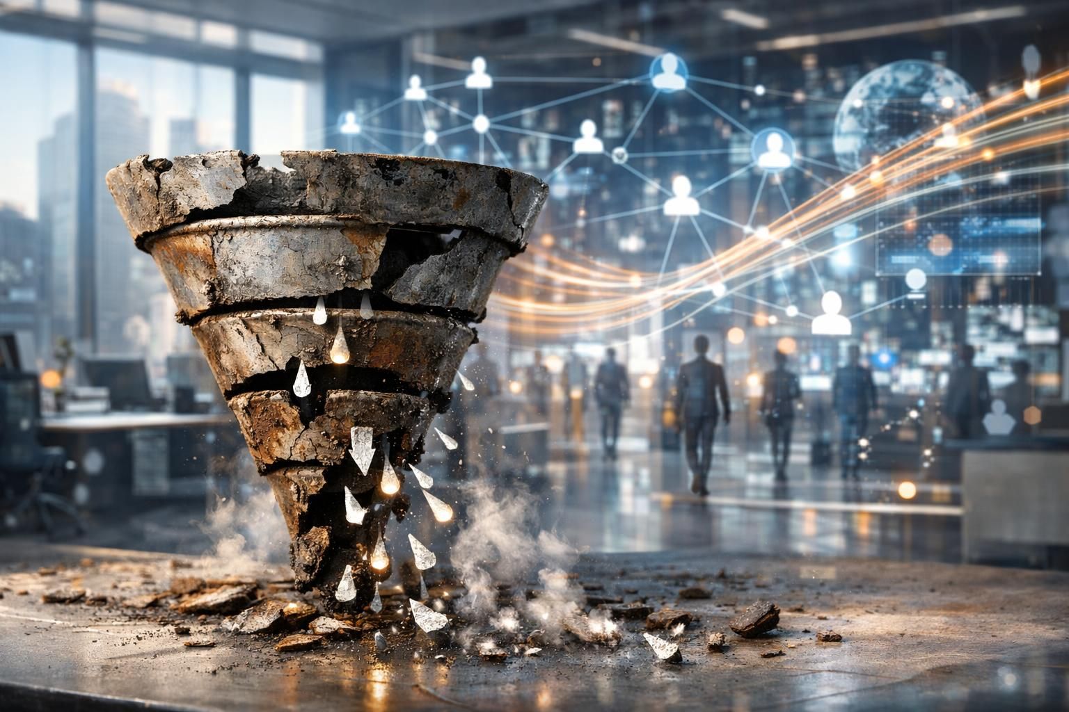 entdecken sie, warum der klassische sales funnel im jahr 2026 nicht mehr effektiv ist und welche neuen strategien den vertrieb revolutionieren.